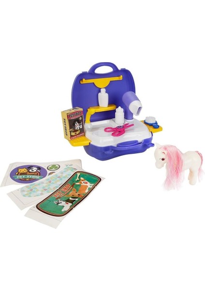 S00083140 Carry Case Süpermarket/cosmetic 16-23 Parça Kız Erkek Çocuk Oyuncak Eğitici Oyuncaklar fiyatları