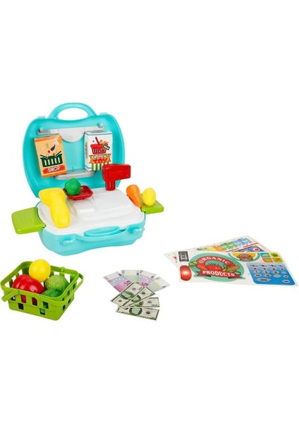 S00083140 Carry Case Süpermarket/cosmetic 16-23 Parça Kız Erkek Çocuk Oyuncak Eğitici Oyuncaklar modelleri