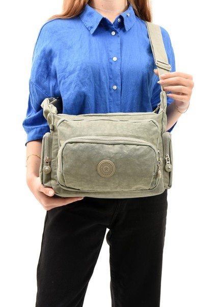 Çapraz Askılı Ultra Hafif Çok Cepli Omuz Çantası Klinkıl Kumaş fiyatları