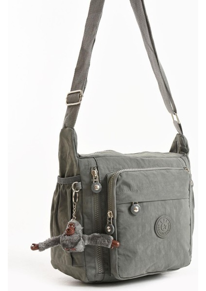 Çapraz Askılı Ultra Hafif Çok Cepli Omuz Çantası Klinkıl Kumaş fırsatları