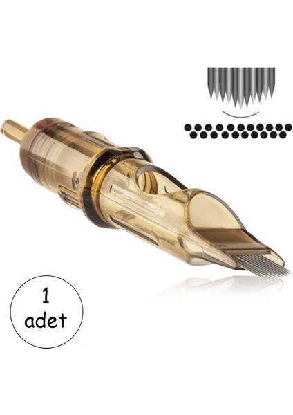 Kartuş Dövme Iğnesi 23RM - Dolgu ve Gölge Magnum Iğnesi #1223RM - Cartridge Tattoo Needle