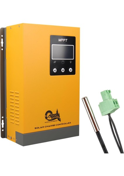 Sunsolar MPK80 Mppt Solar Şarj Kontrol Cihazı 80A 12V 24V 36V 48V Otomatik) 250V Maksimum Pv LCD Ekranlı RS485 Portlu