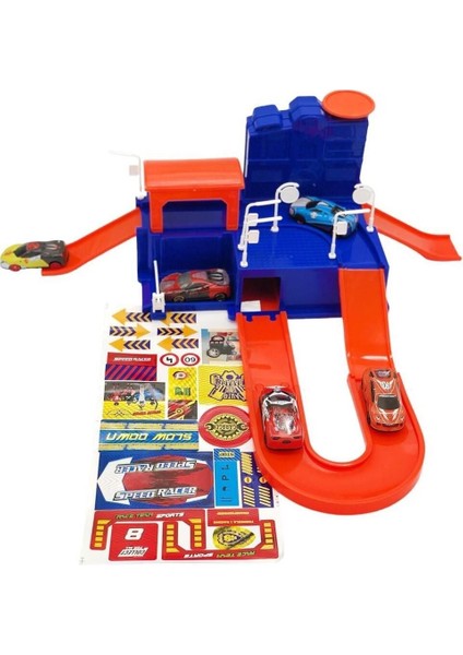 Speed Racer Garaj 5 Araçlı Kız Erkek Çocuk Oyuncak Eğitici Oyuncaklar fiyatları