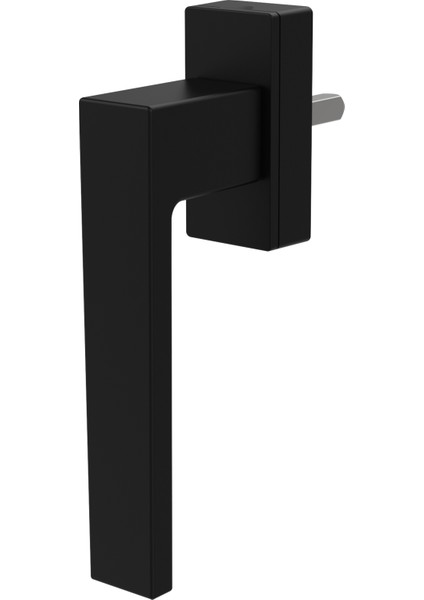 Pencere Kolu Estetik Popüler Ispanyolet Ttutamağı Pvc ve Aluminyum Uyumlu Siyah