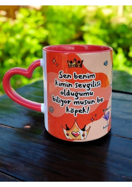 Prens Sevgili Kupa - Sen Benim Kimin Sevgilisi Olduğumu Biliyor Musun? - Sevgililer Günü Hediye Kupa fiyatları