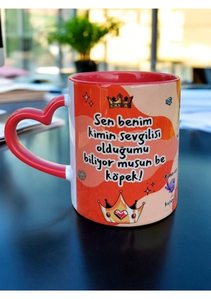 Prens Sevgili Kupa - Sen Benim Kimin Sevgilisi Olduğumu Biliyor Musun? - Sevgililer Günü Hediye Kupa indirimleri