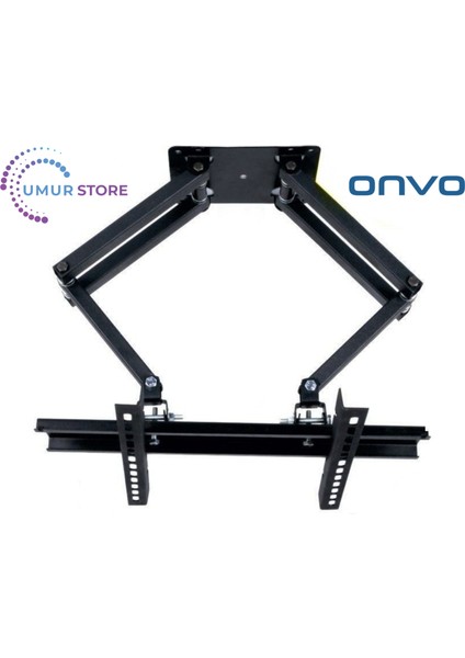 43OVF9000F 32”- 55” Inç / 82-140 Ekran LCD LED Tv Çift Kollu Hareketli Duvar Askı Aparatı