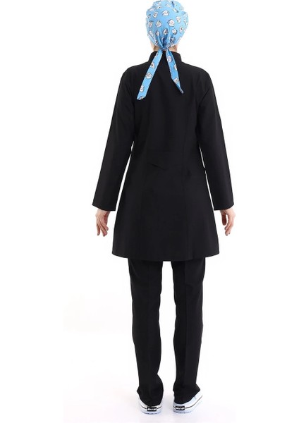 Tesettür Forma Takımı Full Çıtçıt - 5512 Bahar Siyah fiyatları