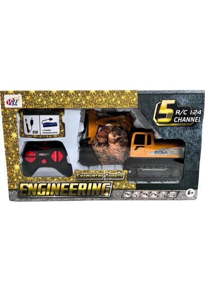 Uzaktan Kumandalı Şarjlı Kepçe Kız Erkek Çocuk Oyuncak Eğitici Oyuncaklar