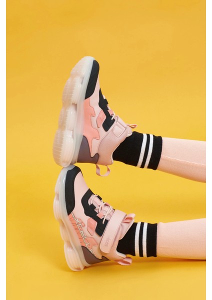 Heel Kız Çocuk Bot (31-35 Numara) – Cırtlı & Lastikli, Anatomik Phylon Tabanlı