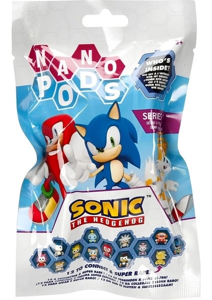 Buğz Sonic Nano Kapsül Figür Sürpriz Paket modelleri