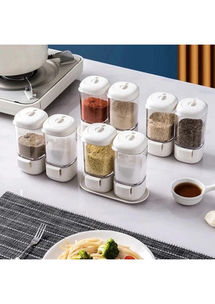 Buğz 4'lü Basmalı Baharatlık Tuzluk Seti indirimleri