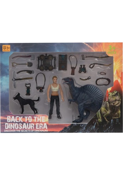 Kadın Figürlü Dinozorlu ve Aksesuarlı Oyun Seti Kız Erkek Çocuk Oyuncak Eğitici Oyuncaklar fiyatları