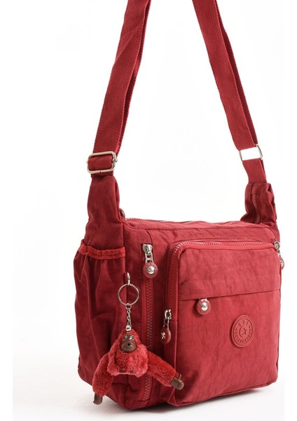 Çapraz Askılı Ultra Hafif Çok Cepli Omuz Çantası Klinkıl Kumaş fırsatları