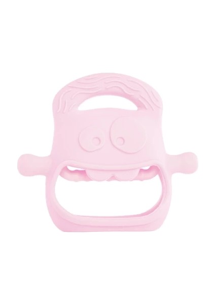 Pembe Bebek Silikon Diş Kaşıyıcı