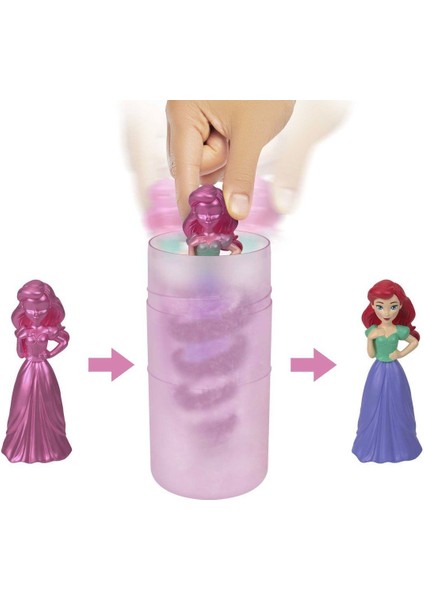 HMB69 Disney Prenses Color Reveal Renk Değiştiren Ana Karakter Bebekler - 1.seri Kız Erkek Çocuk Oyu modelleri