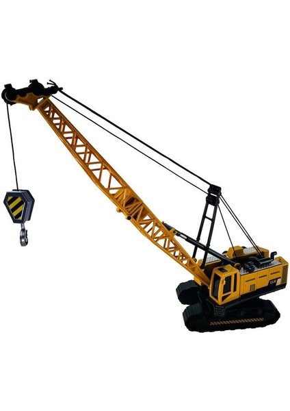 SZT-88925 Sürtmeli Metal Inşaat Aracı Vinç 1 55 Kız Erkek Çocuk Oyuncak Eğitici Oyuncaklar