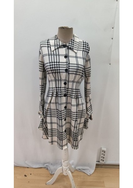 Rengastyle Kadın Yakalı Önü Düğmeli Modal Kumaş Mini Elbise fırsatları