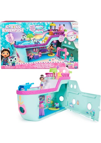 Gabby's Doll House Yolcu Gemisi - SPM-6068572 Kız Erkek Çocuk Oyuncak Eğitici Oyuncaklar