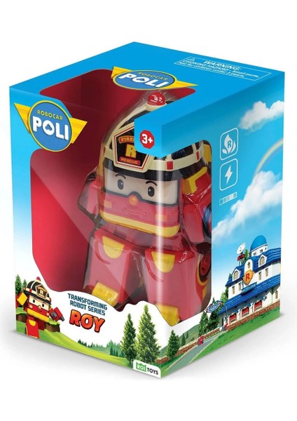 Robocar Poli Transforming Robot Figür Roy Kız Erkek Çocuk Oyuncak Eğitici Oyuncaklar