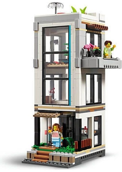 31153 LEGO Creator 3ü1 Arada Modern Ev 939 Parça +9 Yaş Kız Erkek Çocuk Oyuncak Eğitici Oyuncaklar modelleri
