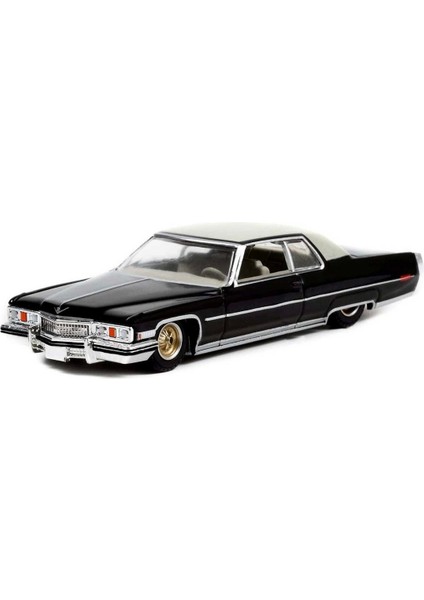 Greenlight 1/64 California Lowriders Series 1 1973 Cadillac Coupe Deville Kız Erkek Çocuk Oyuncak Eğ