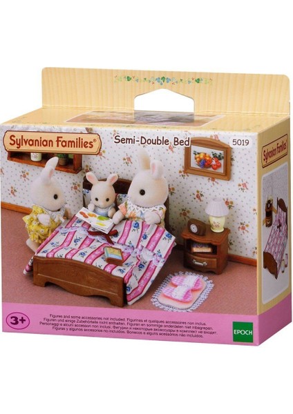 5019 Sylvanian Families Iki Kişilik Yatak Seti Figürler Ayrı Satılır +3 Yaş Kız Erkek Çocuk Oyuncak