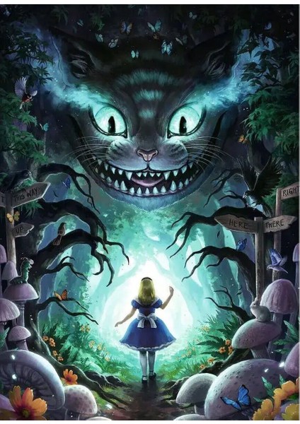 12000526 Alice ile Maceralar 1000 Parça Ravensburger Puzzle Kız Erkek Çocuk Oyuncak Eğitici Oyuncakl fiyatları