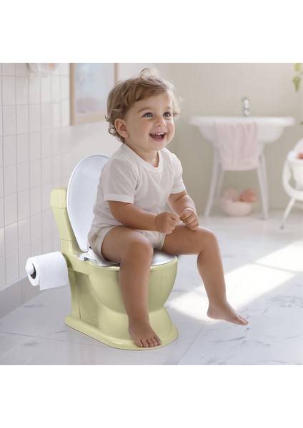 7563 Xl Eğitici Klozet Eco Yeşil Kız Erkek Çocuk Oyuncak Eğitici Oyuncaklar