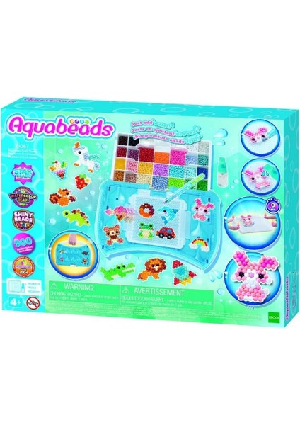 Aqua Beads Elişi Başlangıç Stüdyosu Kız Erkek Çocuk Oyuncak Eğitici Oyuncaklar