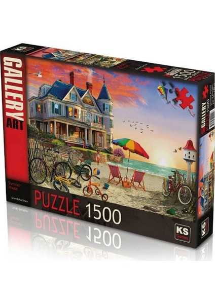 Ks Games Summer House Puzzle 1500 Parça 22044 Kız Erkek Çocuk Oyuncak Eğitici Oyuncaklar