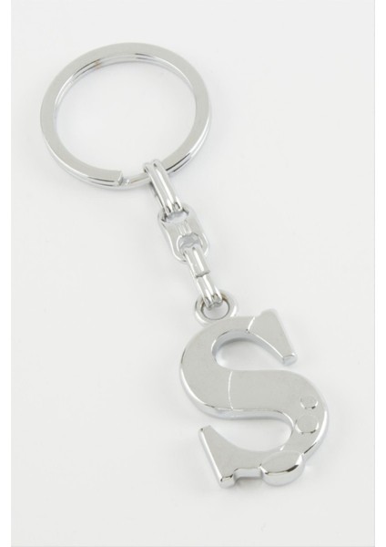 Techmrt Harfli Metal Anahtarlık-Ş