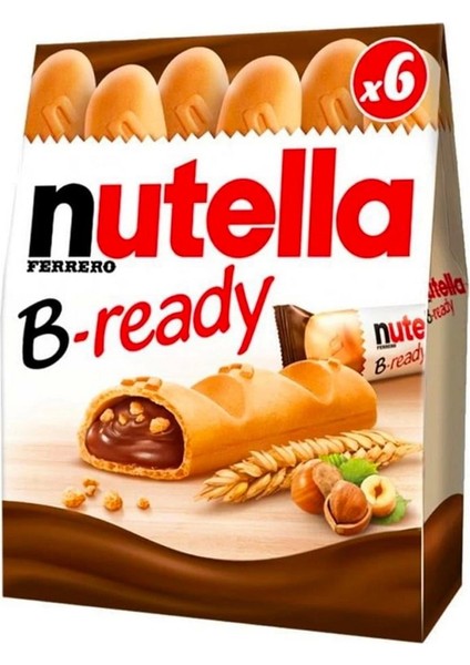 Nutella B-Ready 6'lı 132 gr Kız Erkek Çocuk Oyuncak Eğitici Oyuncaklar