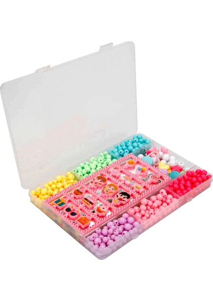 Pretty Pinky Renkli Boncuklar Seti Kız Erkek Çocuk Oyuncak Eğitici Oyuncaklar fiyatları