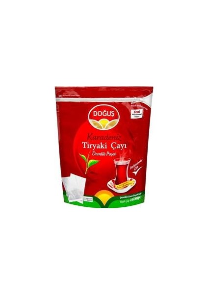 Karadeniz Tiryaki Demlik Poşet Çay 25x40 gr