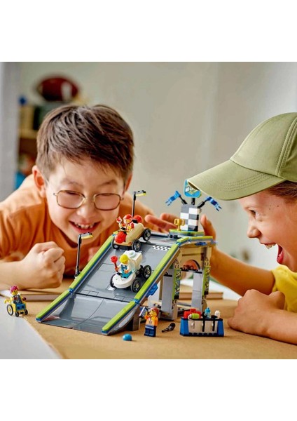 LEGO City Senin Kuralların: Yarış Arabası Rampa Parçası Kız Erkek Çocuk Oyuncak Eğitici Oyuncaklar modelleri