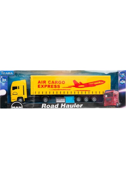 Man Model Sarı Kargo Tırı Kız Erkek Çocuk Oyuncak Eğitici Oyuncaklar