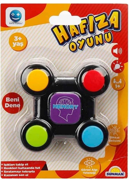 Sesli ve Işıklı Hafıza Oyunu Kız Erkek Çocuk Oyuncak Eğitici Oyuncaklar