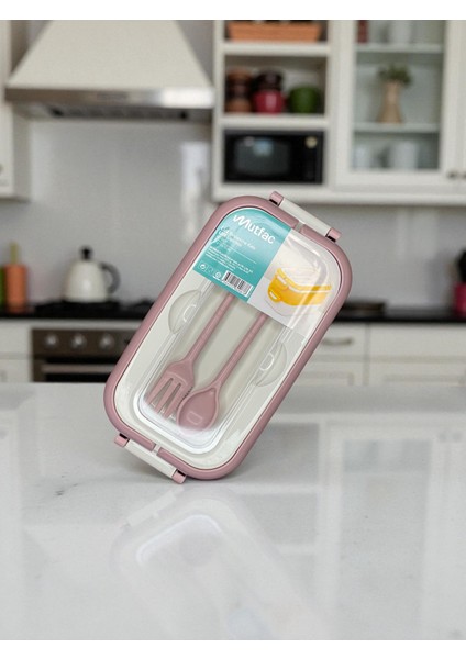 Çatal Kaşık Bölmeli 2 Katlı Yemek Kabı – Sızdırmaz Lunch Box Saklama Kutusu | 3 Renk Seçeneği (Gri, Pudra, Sarı) 20X12X12 cm indirimleri