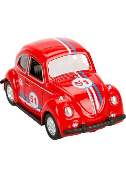 Maxx Wheels Die Cast Çek Bırak Vosvos Yarış Arabası Kız Erkek Çocuk Oyuncak Eğitici Oyuncaklar