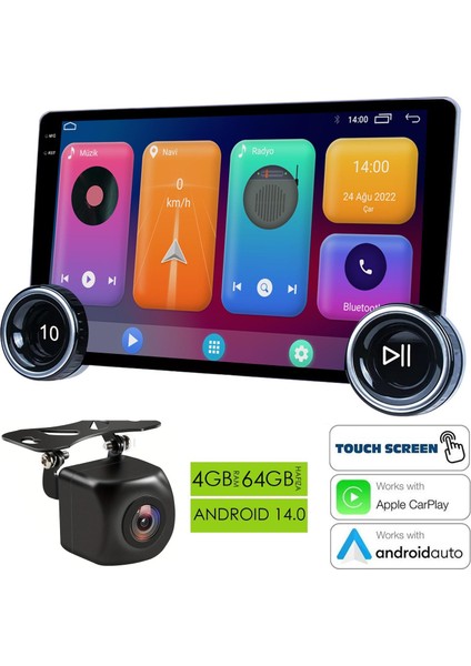 Diamond BY-5318 Tablet Multimedya Android 13 Inç 4+64GB 2k