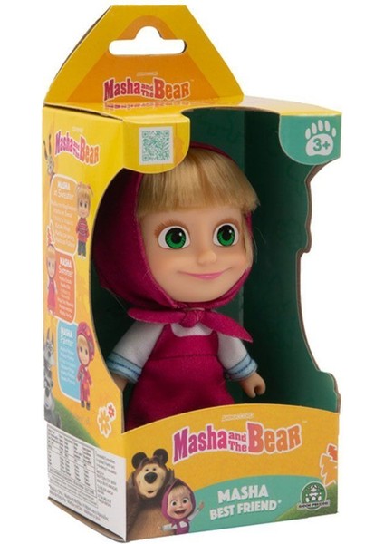 MHA26000 Maşa ve Koca 12CM Masha Bebek Kız Erkek Çocuk Oyuncak Eğitici Oyuncaklar