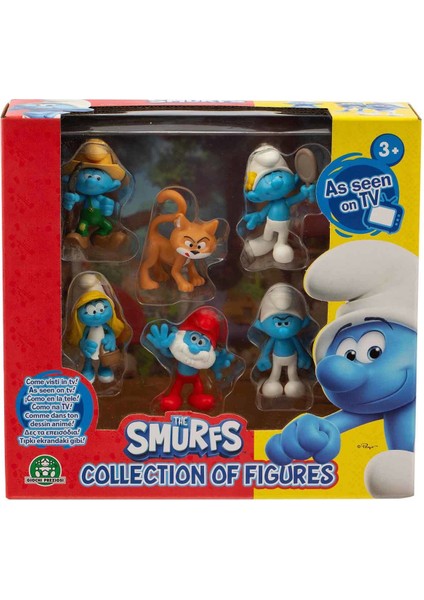 Şirinler Figür Seti PUF14000 Kız Erkek Çocuk Oyuncak Eğitici Oyuncaklar fiyatları