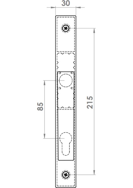 Kapı Kolu Siyah Estetik Dizayn(85 Eksen 215 Vida Aralığı) fırsatları