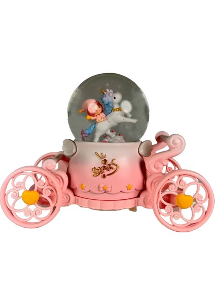 Kar Küresi Fayton Küçük Boy LLM-HDY0315 Kız Erkek Çocuk Oyuncak Eğitici Oyuncaklar