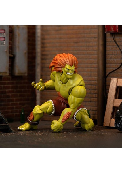 9335173314R00 Street Fighter Iı Blanka 7 5 Figure Kız Erkek Çocuk Oyuncak Eğitici Oyuncaklar fiyatları
