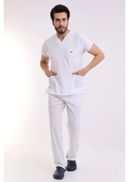 Bflex Unisex Likralı Yarasa Kol Takım - 6401 Beyaz fiyatları