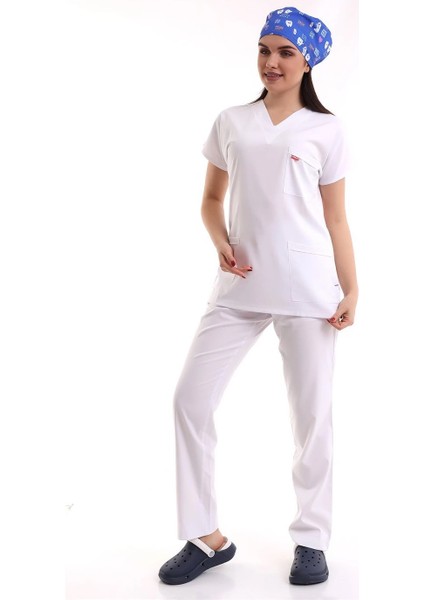 Bflex Unisex Likralı Yarasa Kol Takım - 6401 Beyaz fırsatları