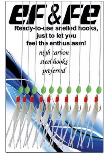 Sabiki Palamut Levrek Çaparisi 10 Iğneli HG3418