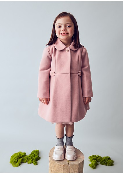 4440-40 Kız Çocuk Pembe Kaşe